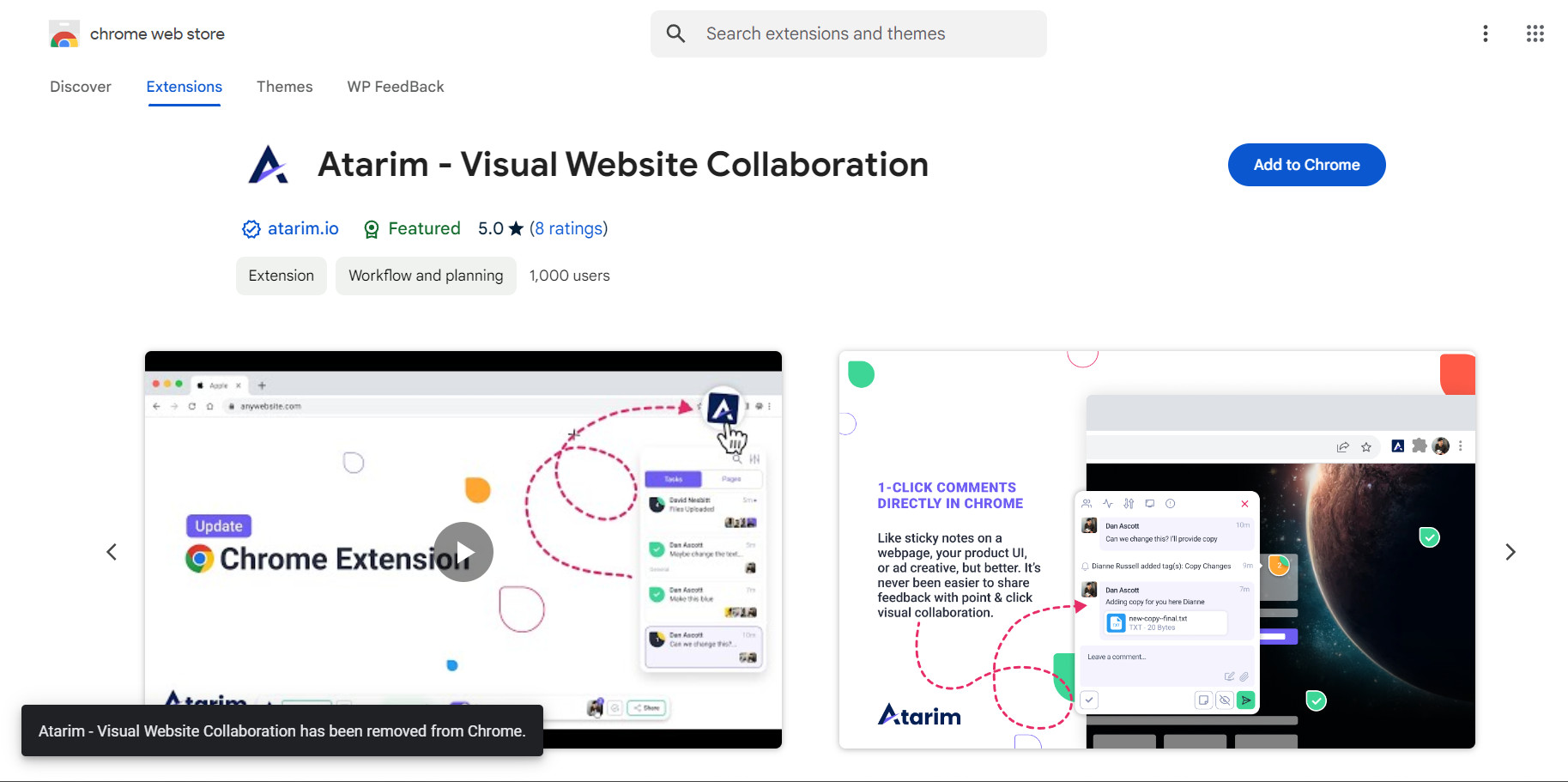 How to download the Atarim Chrome Extension 