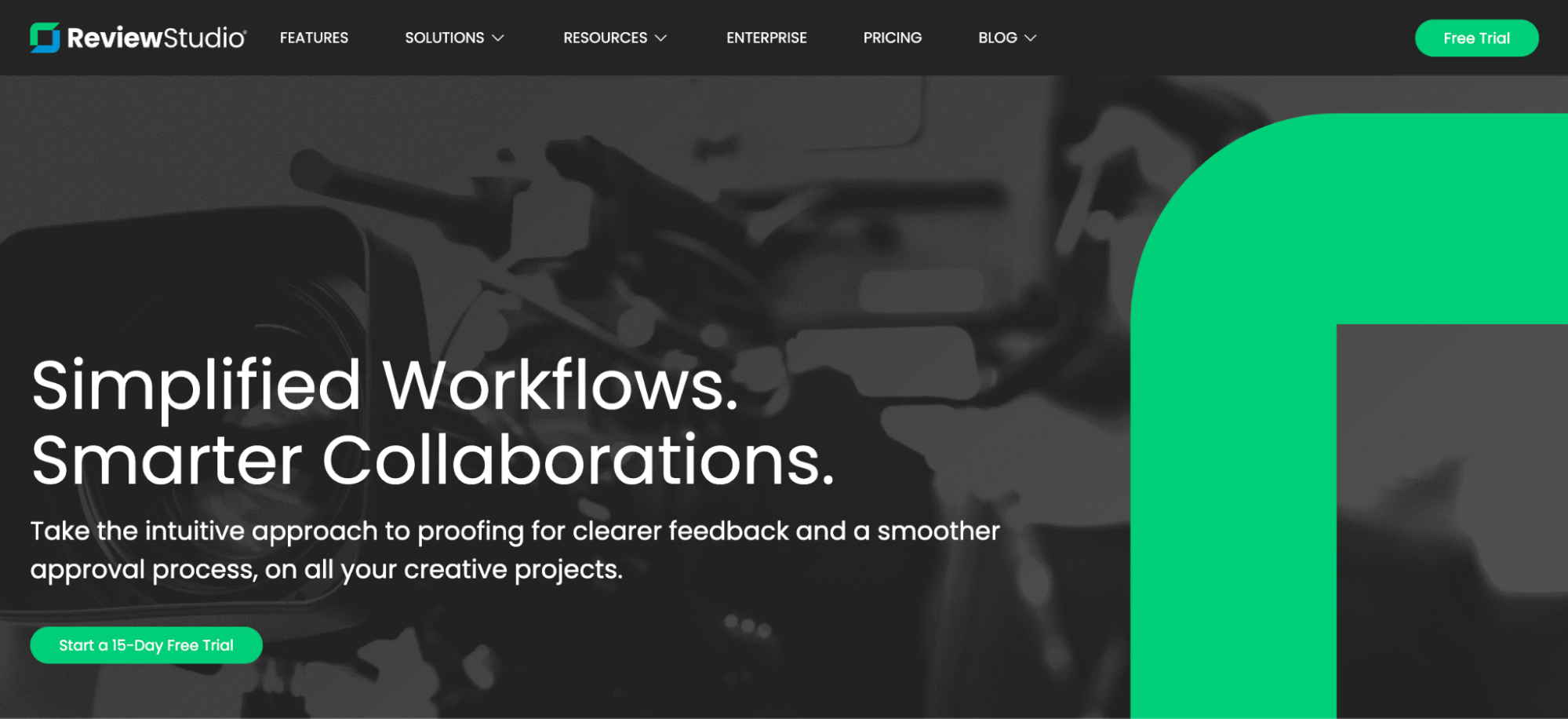 ReviewStudio Homepage